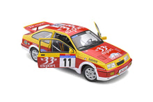 Load image into Gallery viewer, 1:18 Solido 1987 Ford Sierra Cosworth RS Tour de Corse #11 Auriol/Occelli
