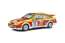 Load image into Gallery viewer, 1:18 Solido 1987 Ford Sierra Cosworth RS Tour de Corse #11 Auriol/Occelli
