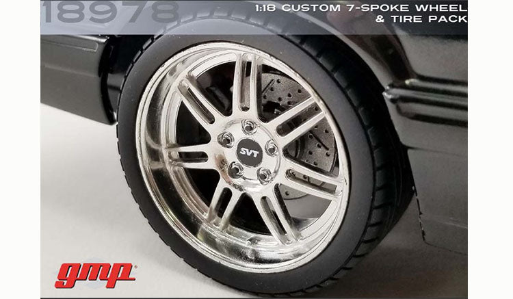 1:18 Diecast GMP SVT Mustang Wheel & Tire set MIP