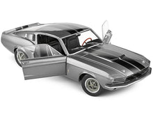 Load image into Gallery viewer, 1967 Shelby GT500 in Grey with Black Stripes by Solido in 1:18 Diecast MIB

