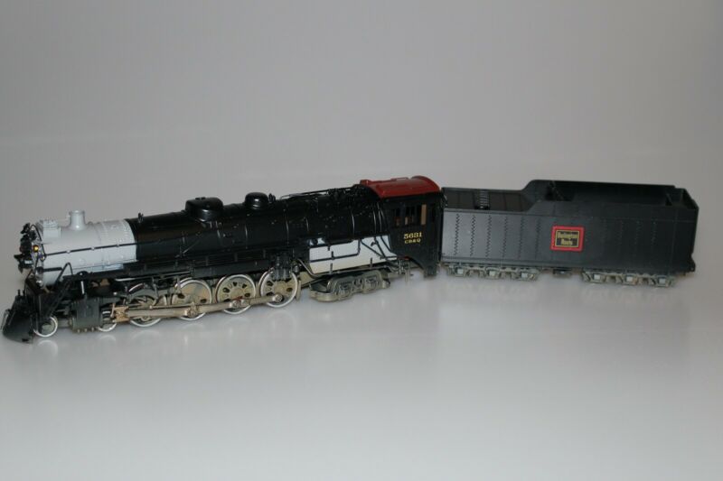 PFM Crown TOBY CB&Q 4-8-4 Brass O-5 Steam Locomotive & Tender