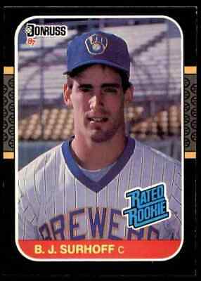 1987 Topps BJ Surhoff